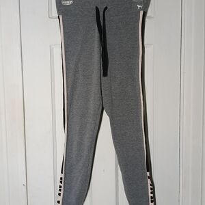 Victoria's Secret Pink Yoga Pants Dog Signature Leggings Small